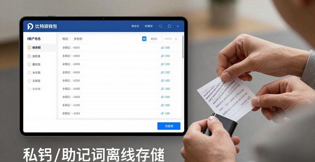 比特派钱包多账户管理教程