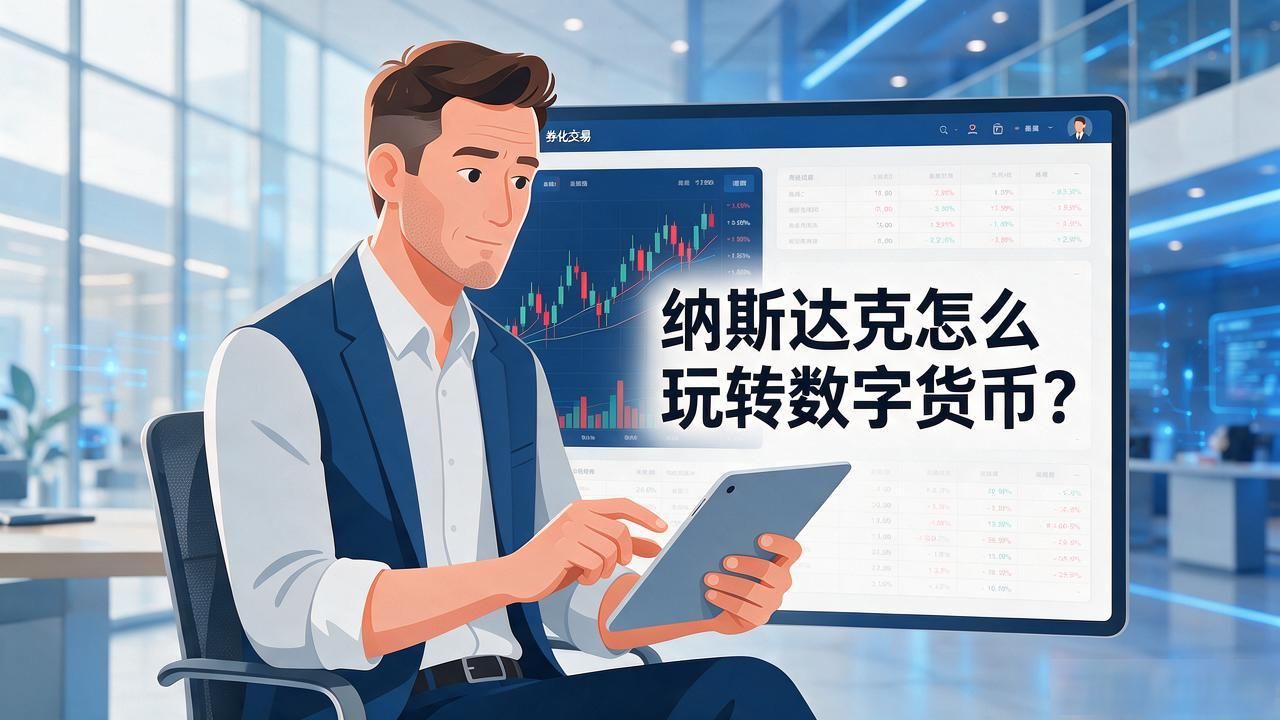 纳斯达克怎么玩转数字货币？