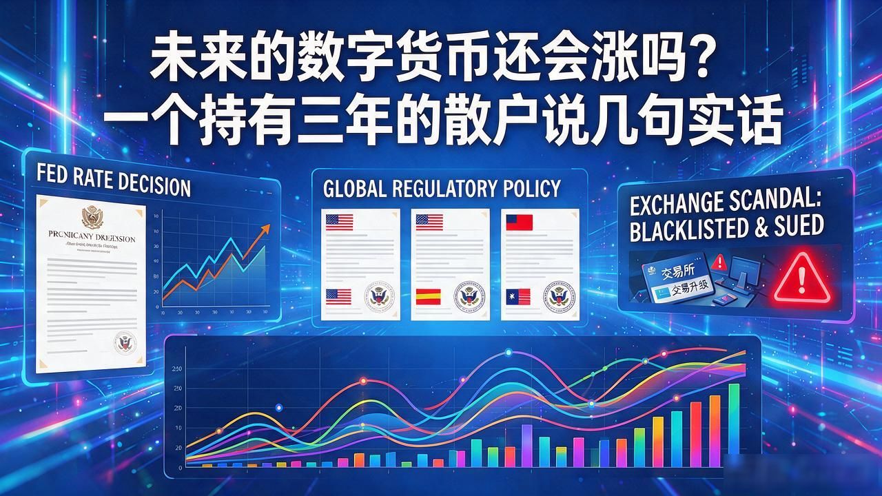 未来的数字货币还会涨吗？一个持有三年的散户说几句实话