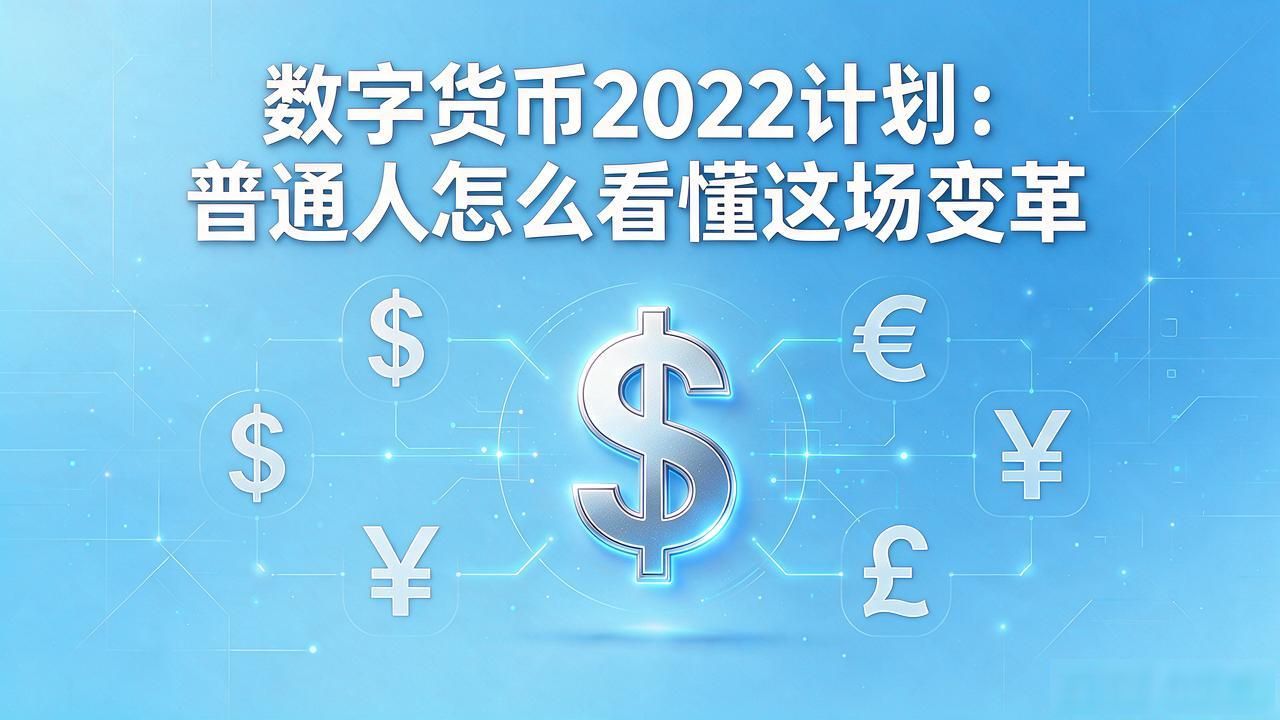 数字货币2022计划：普通人怎么看懂这场变革