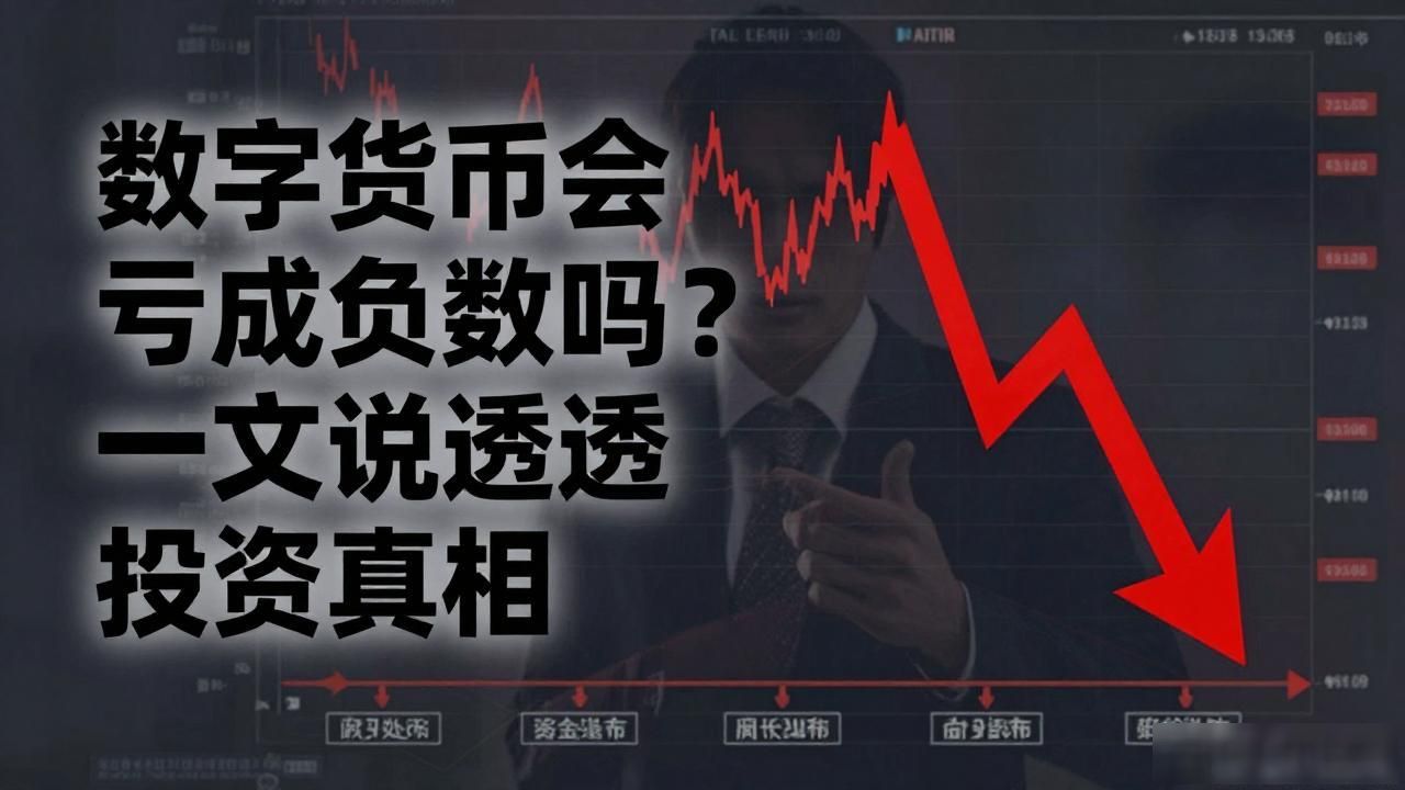 数字货币会亏成负数吗？一文说透投资真相