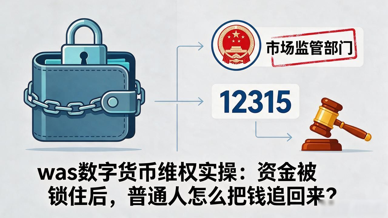 was数字货币维权实操：资金被锁住后，普通人怎么把钱追回来