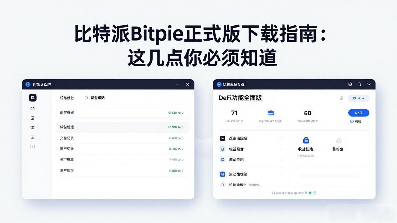 比特派Bitpie正式版下载指南：这几点你必须知道