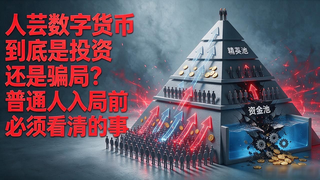 人芸数字货币到底是投资还是骗局？普通人入局前必须看清的事