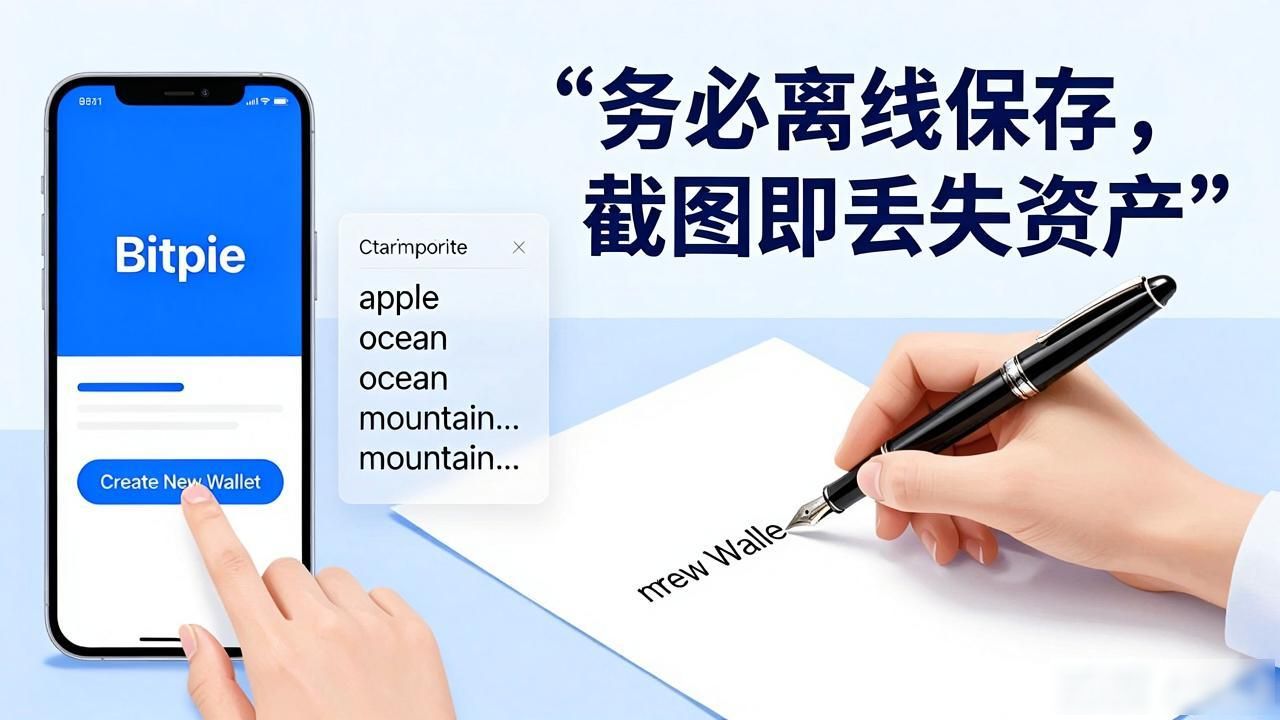 比特派官网新建钱包超简单教程