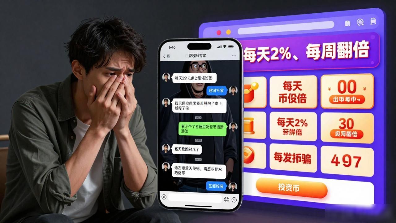 被数字货币平台骗：高收益诱惑背后的陷阱