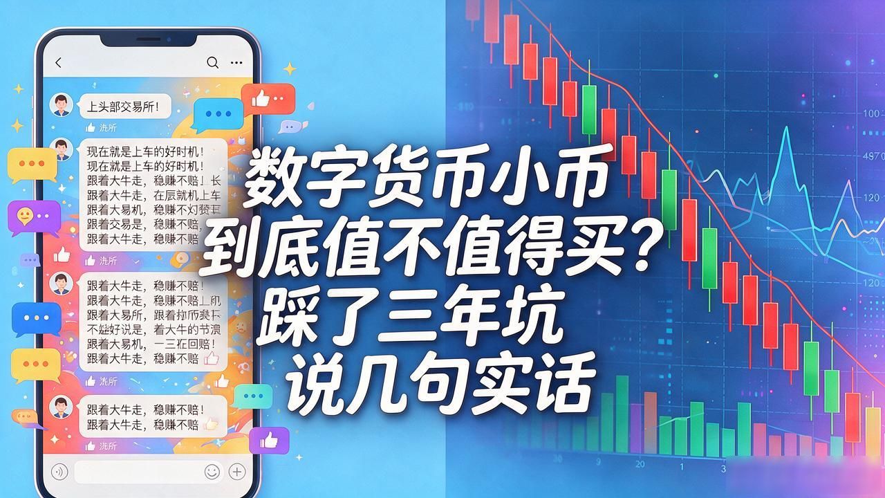 数字货币小币到底值不值得买？踩了三年坑说几句实话