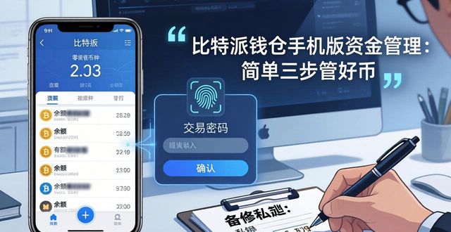 比特派钱包手机版资金管理：简单三步管好币