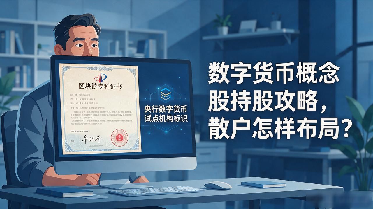 数字货币概念股持股攻略，散户怎样布局？