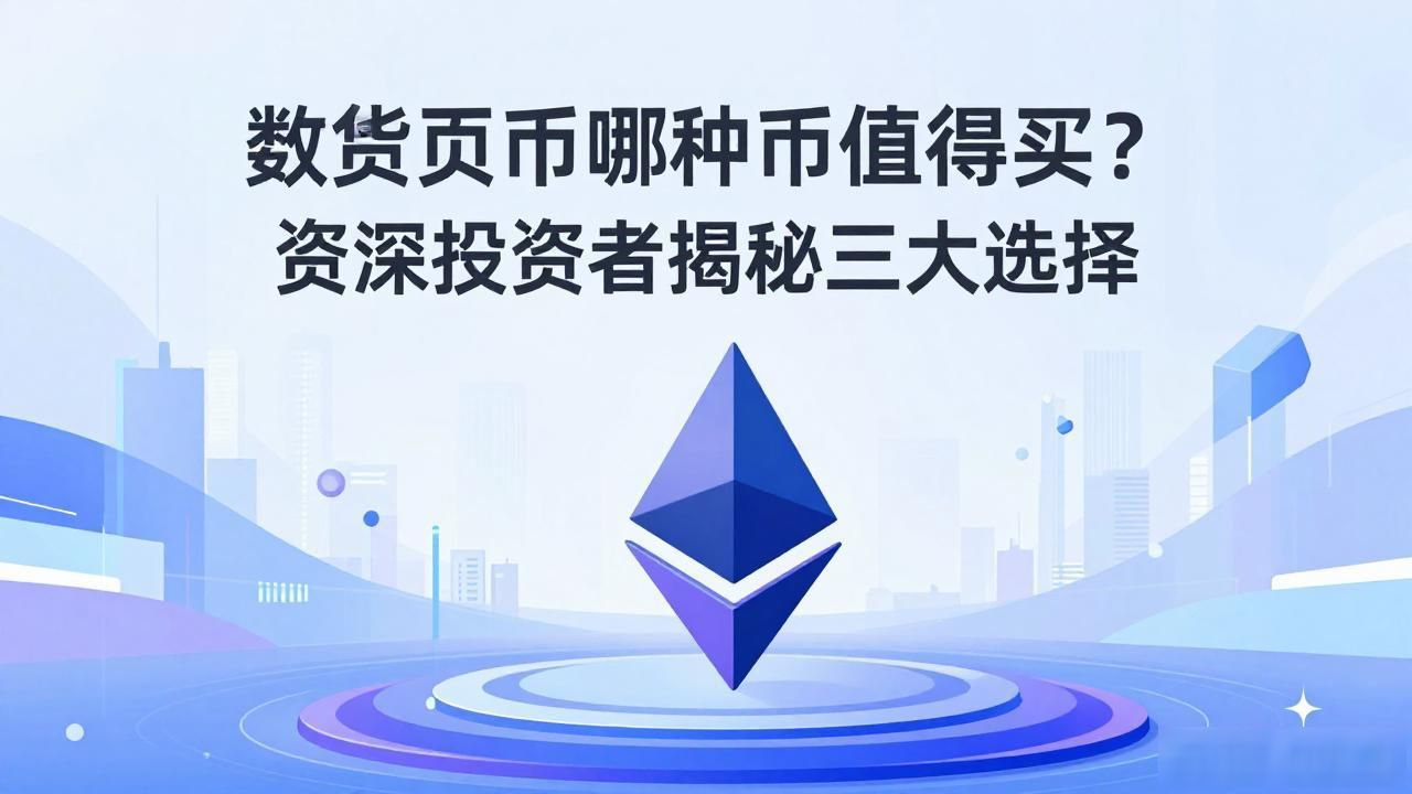 数字货币哪种币值得买？资深投资者揭秘三大选择