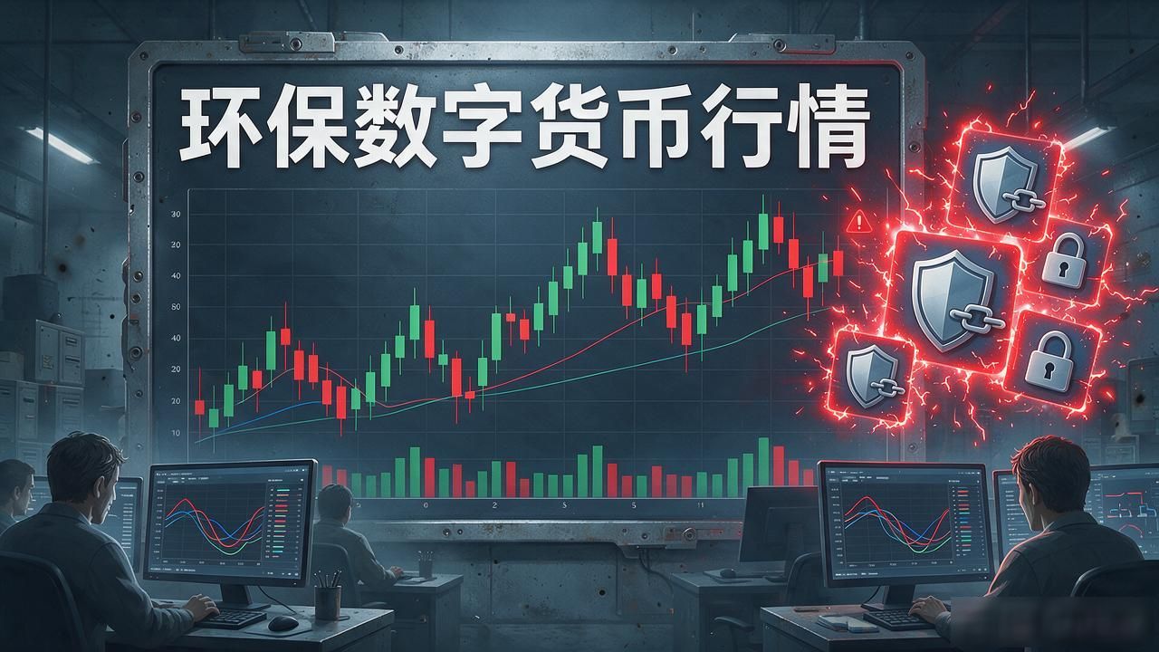 环保数字货币今日行情走势，绿色币还能不能追