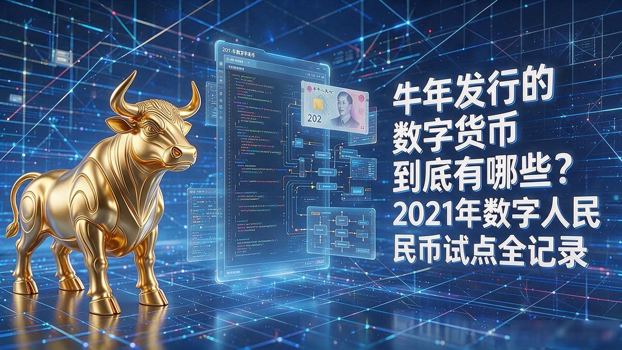 牛年发行的数字货币到底有哪些？2021年数字人民币试点全记录