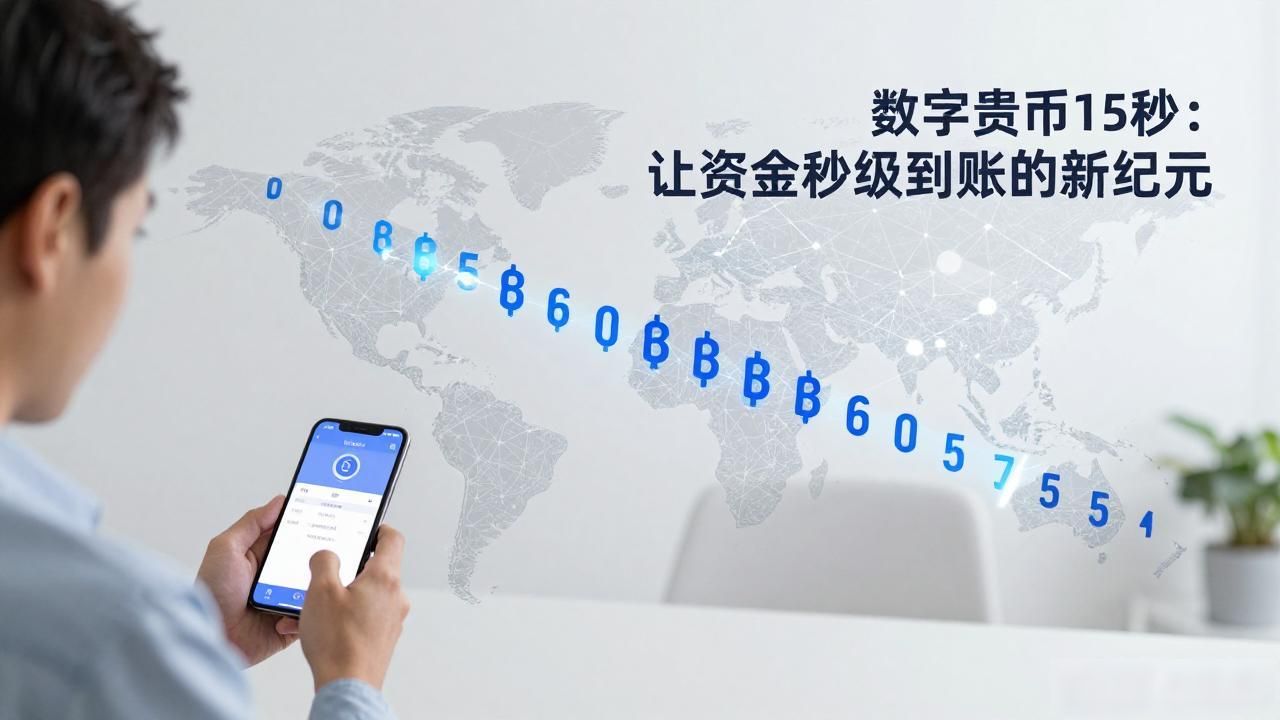 数字货币15秒：让资金秒级到账的新纪元