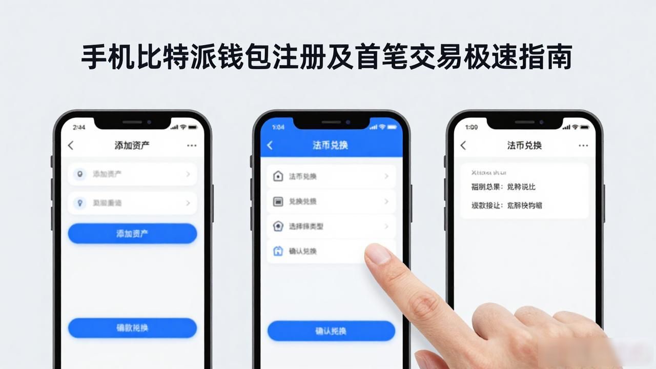比特派钱包助记词保护_比特派钱包使用指南_完成比特派钱包下载安装后,如何在手机上快速注册并进行首次资产交易?