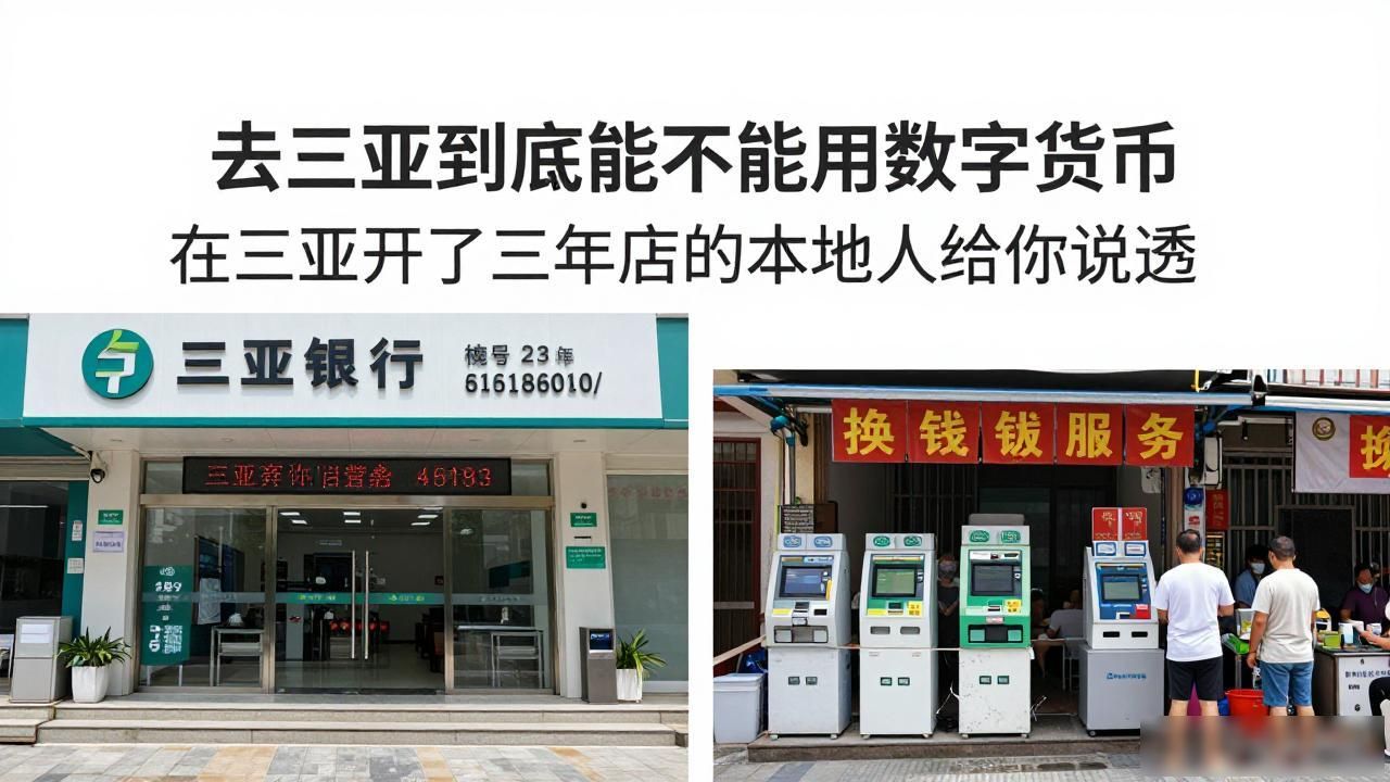 去三亚到底能不能用数字货币 在三亚开了三年店的本地人给你说透