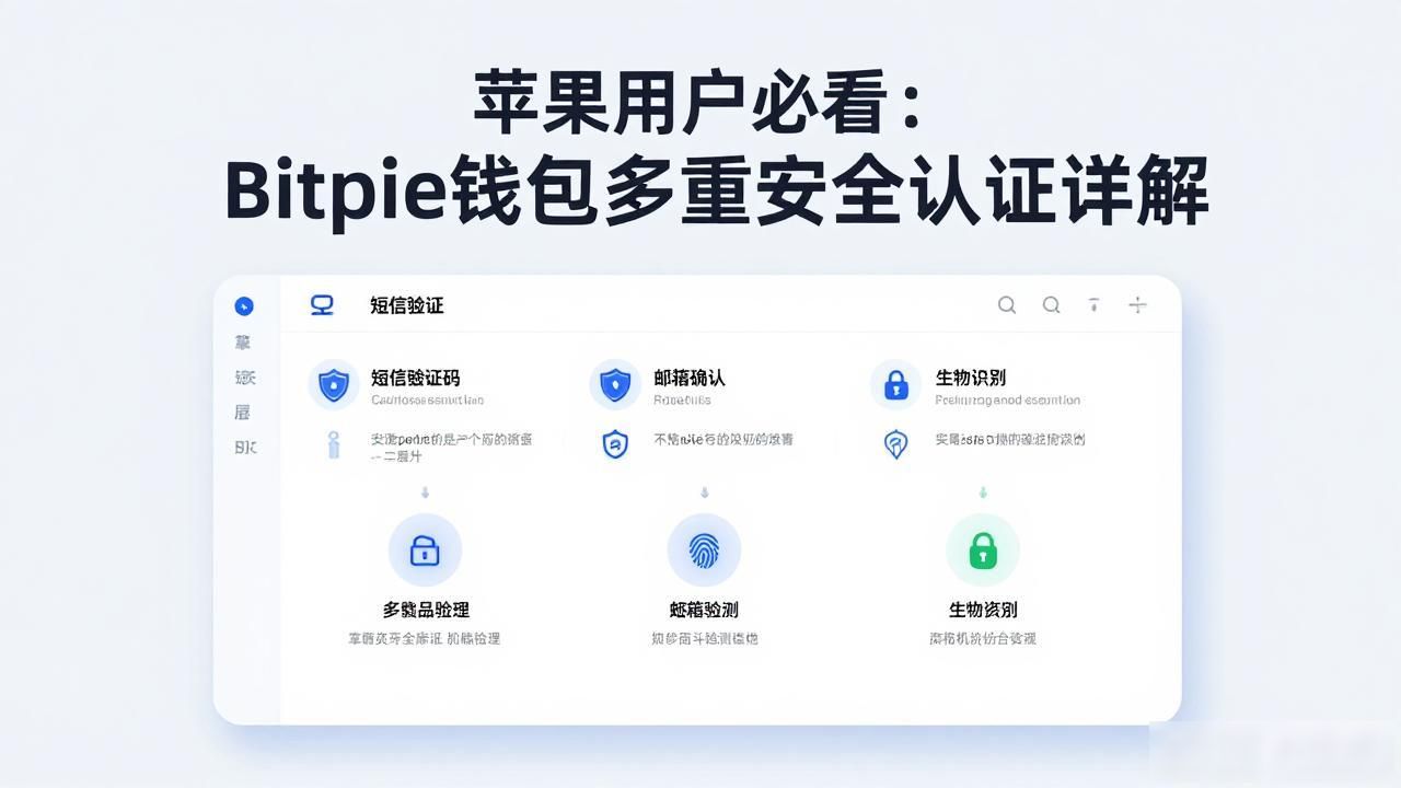 Bitpie钱包在苹果设备中的多重安全认证_面容ID指纹识别双重验证_Bitpie钱包iOS安全认证机制
