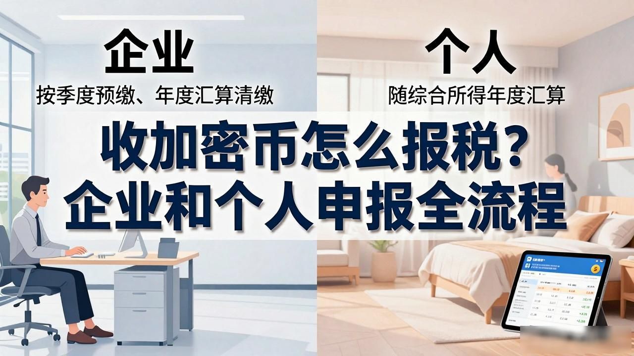 收加密币怎么报税？企业和个人申报全流程