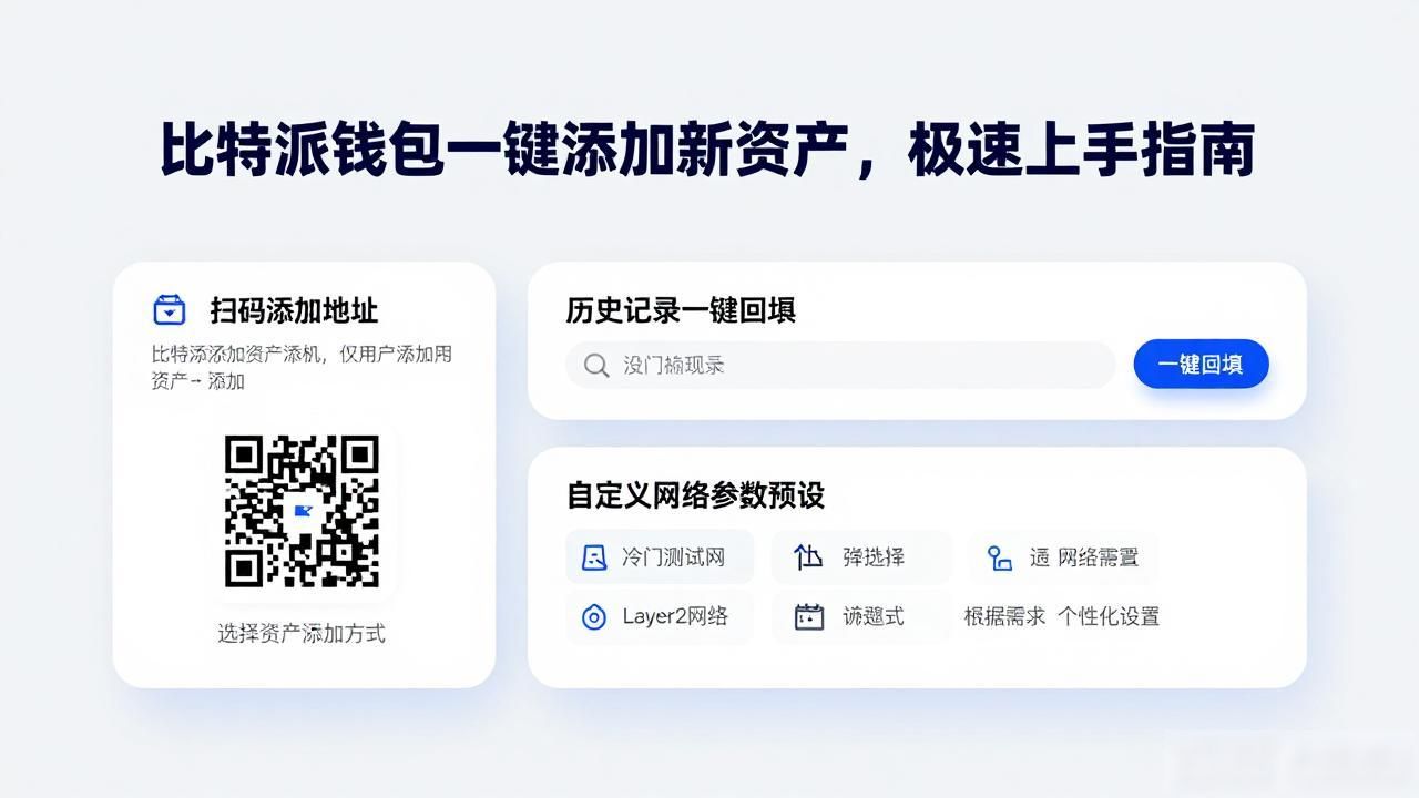 比特派钱包一键添加新资产，极速上手指南