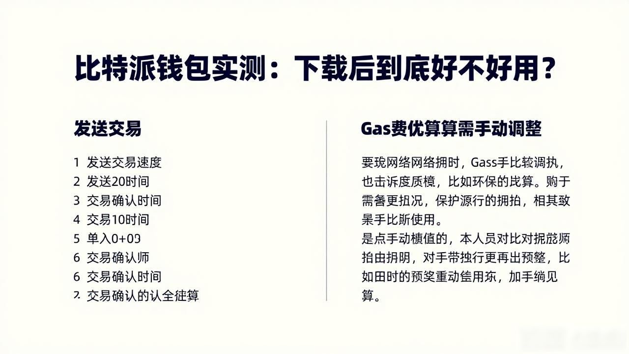 比特派钱包实测：下载后到底好不好用？