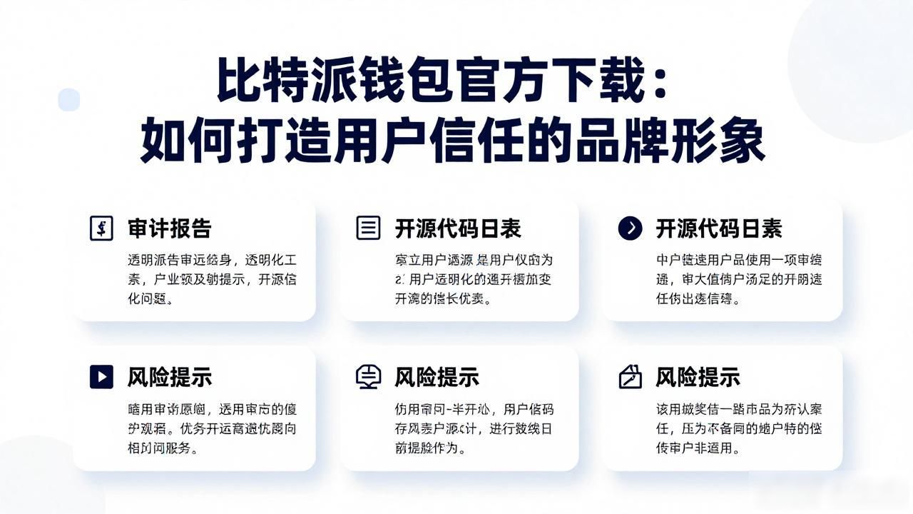 比特派钱包官方下载：如何打造用户信任的品牌形象