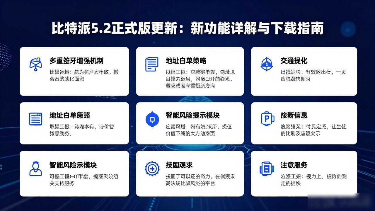 比特派5.2正式版更新：新功能详解与下载指南