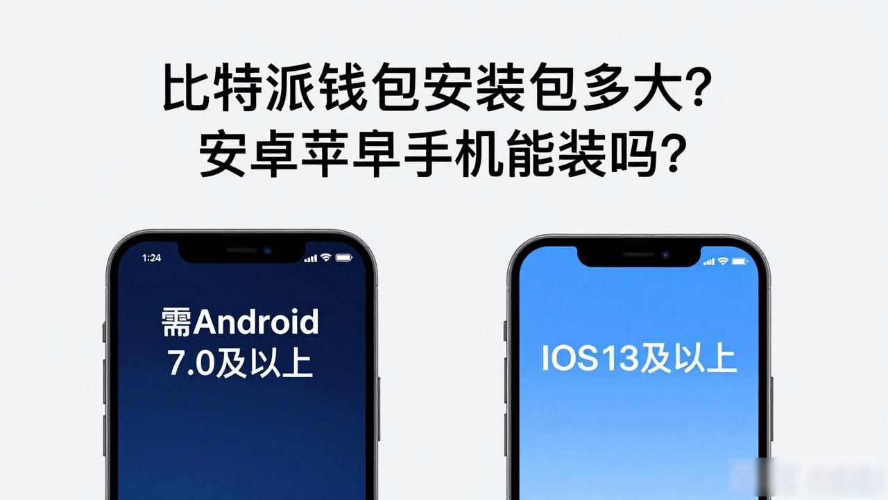 比特派钱包安装包多大？安卓苹果手机能装吗？