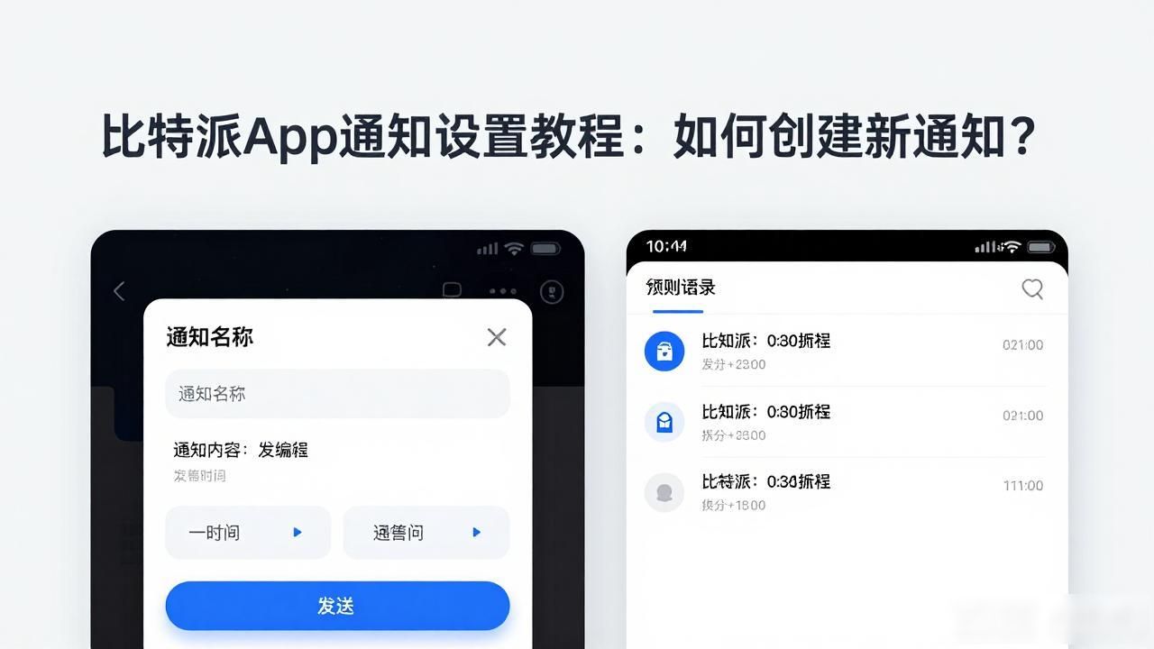 比特派App通知设置教程：如何创建新通知？