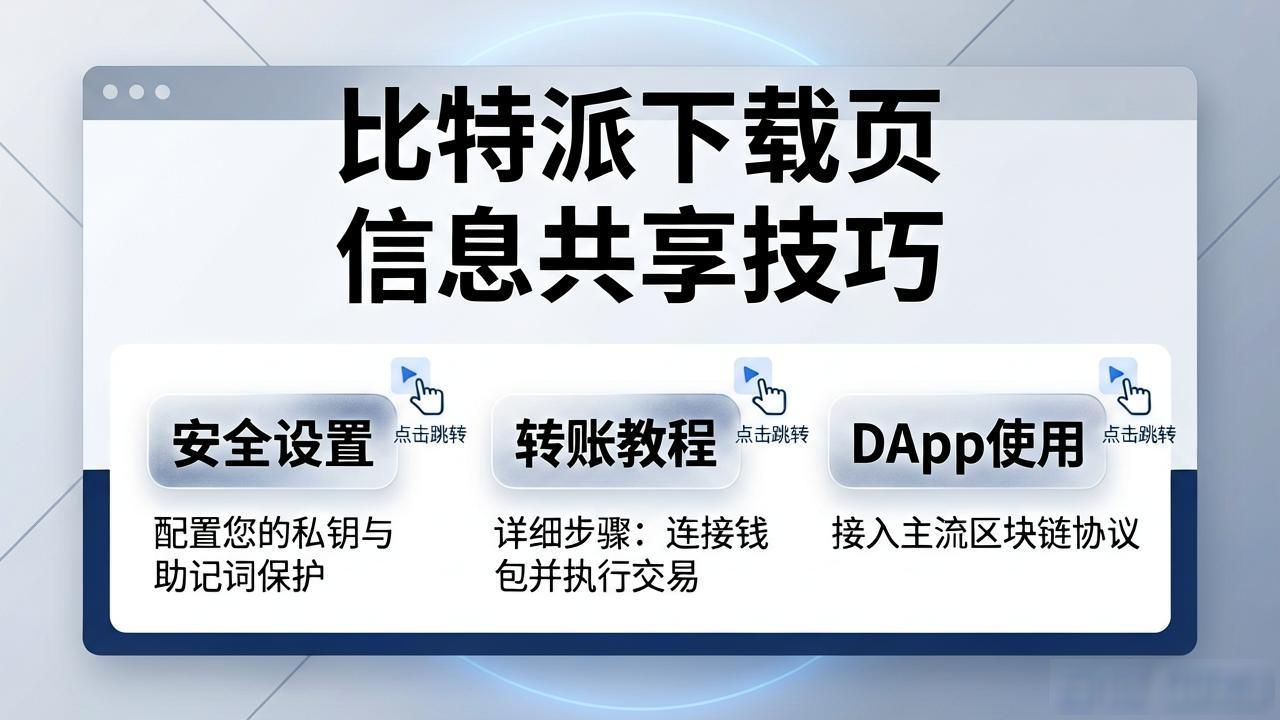 比特派下载页信息共享技巧