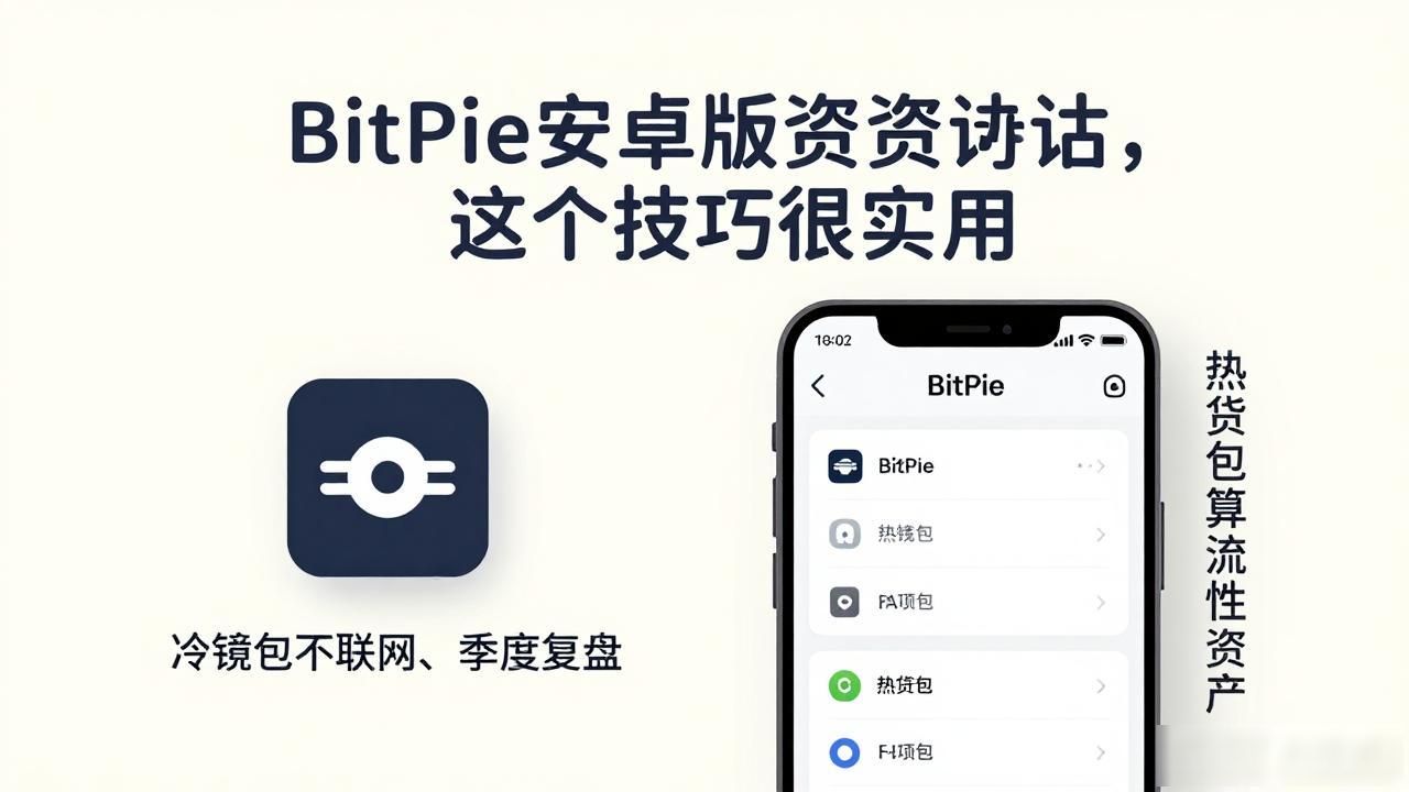 BitPie安卓版资产评估，这几个技巧很实用
