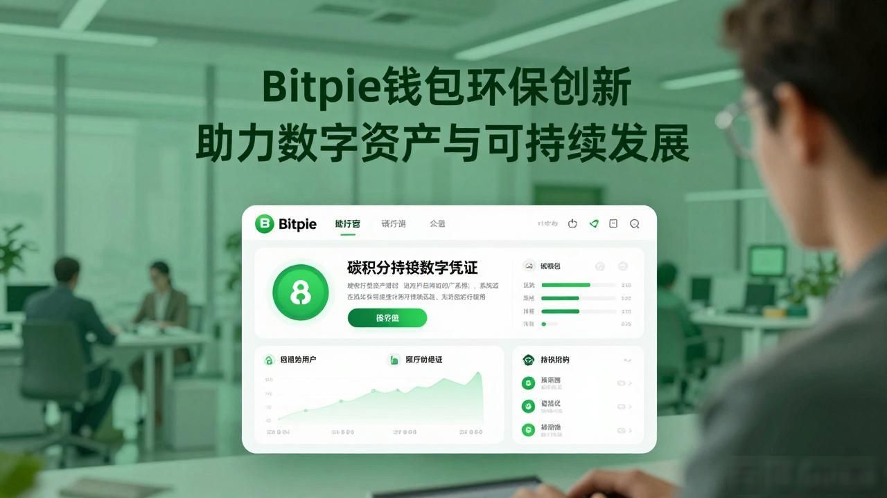 Bitpie钱包环保创新 助力数字资产与可持续发展