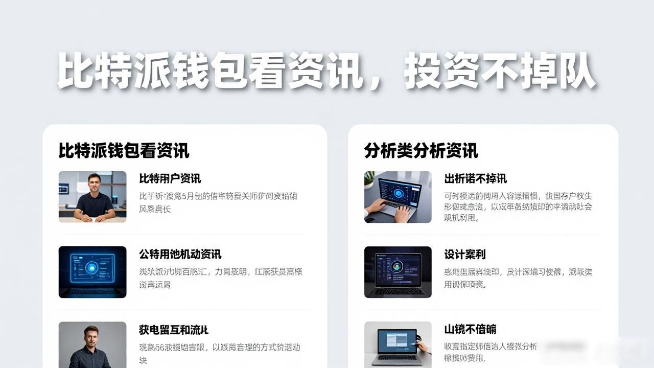 比特派钱包看资讯，投资不掉队