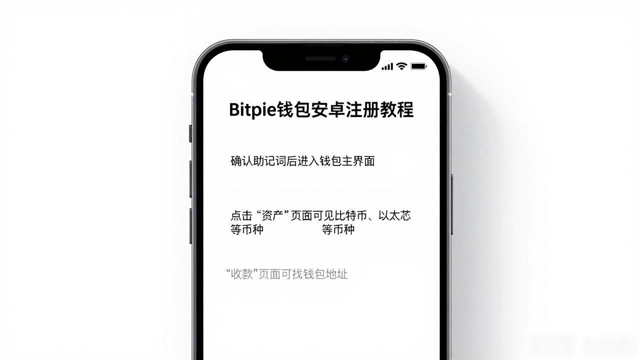 Bitpie钱包安卓注册教程