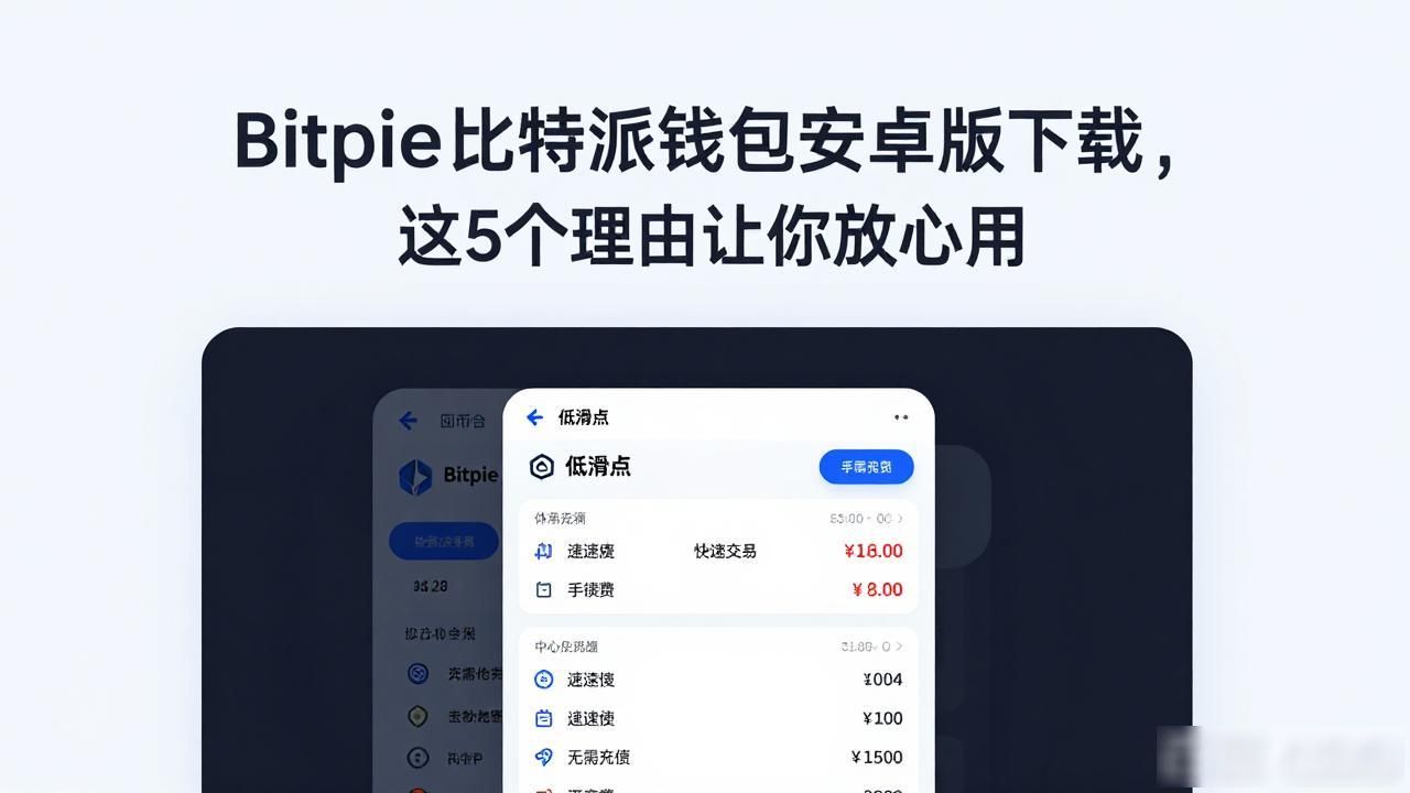 Bitpie比特派钱包安卓版下载，这5个理由让你放心用