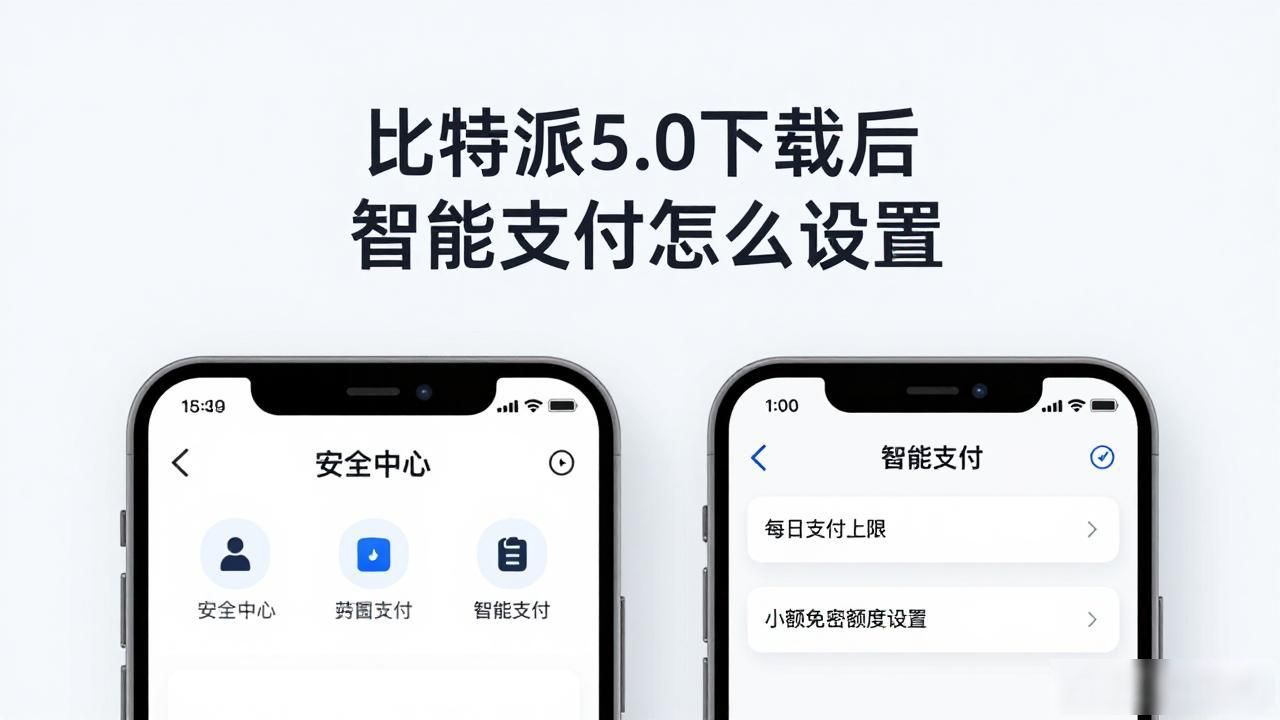比特派5.0下载后 智能支付怎么设置
