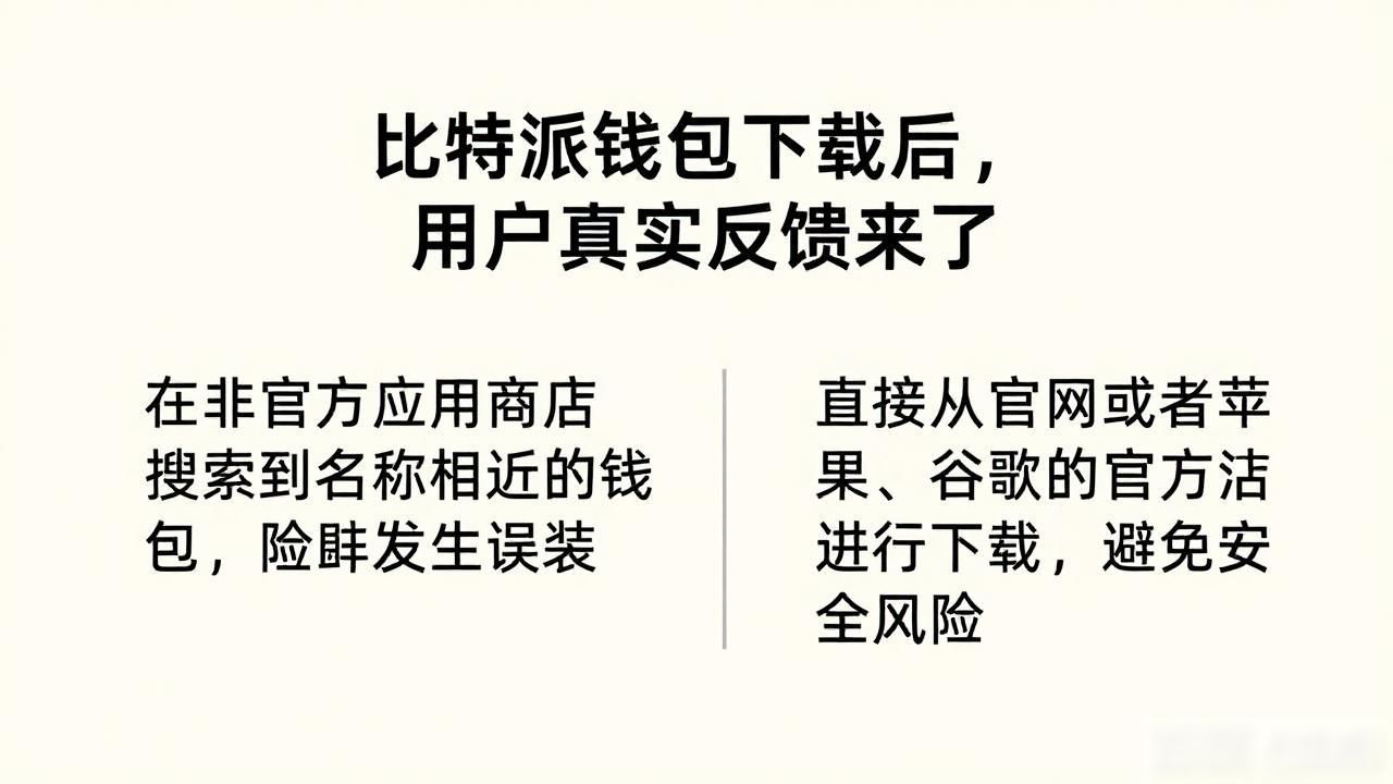 比特派钱包下载后，用户真实反馈来了