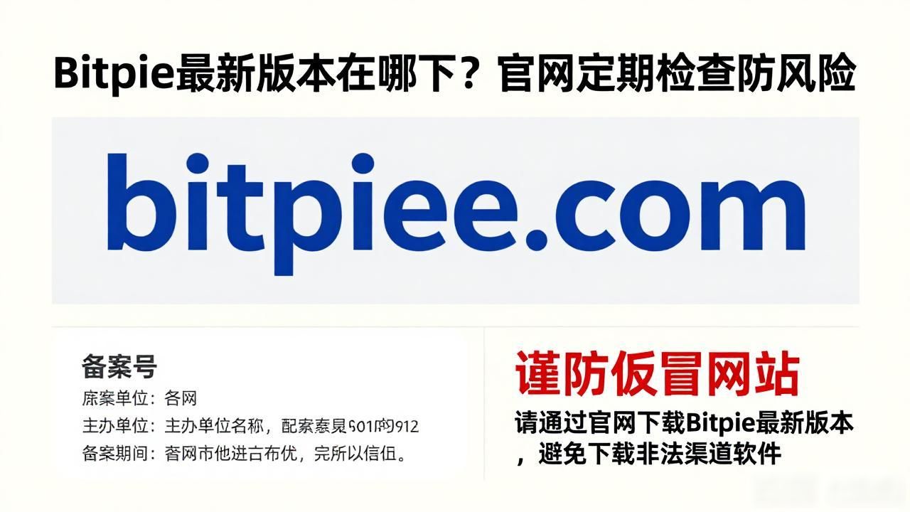 Bitpie最新版本在哪下？官网定期检查防风险