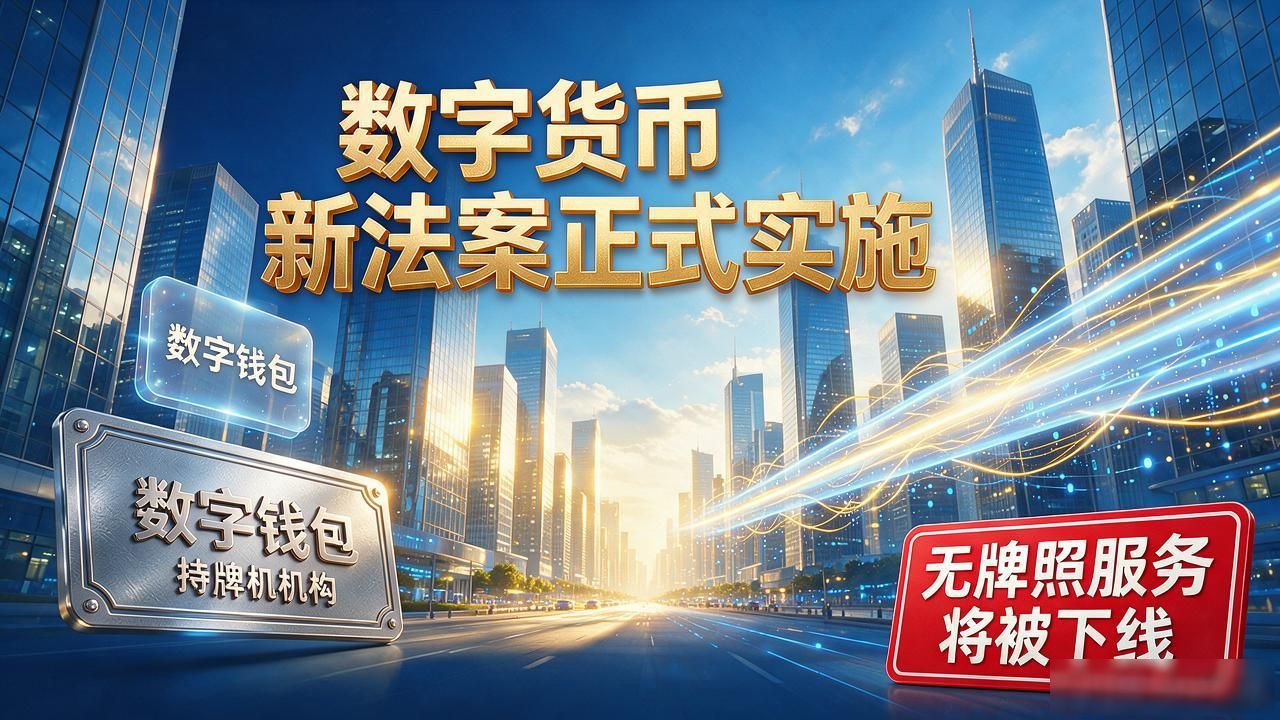 数字货币新法案正式实施，普通人最该盯住的几条新规一次讲明白