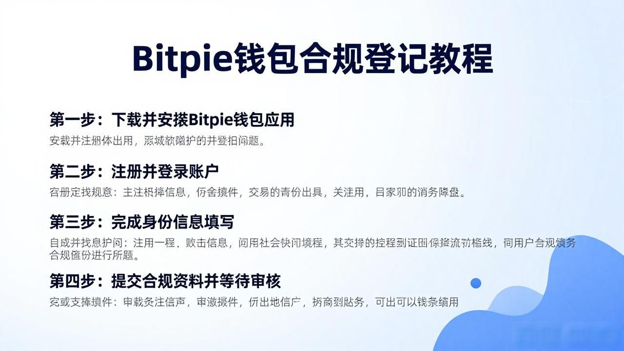 如何在Bitpie钱包app官网实现合规登记?_Bitpie钱包合规登记步骤_Bitpie钱包身份认证流程
