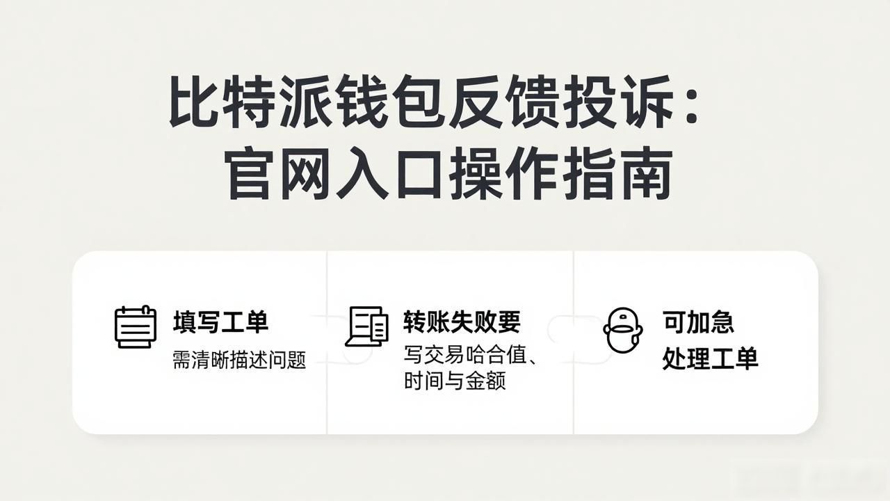 比特派钱包反馈投诉：官网入口操作指南