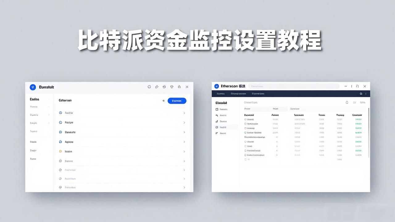 比特派资金监控设置教程