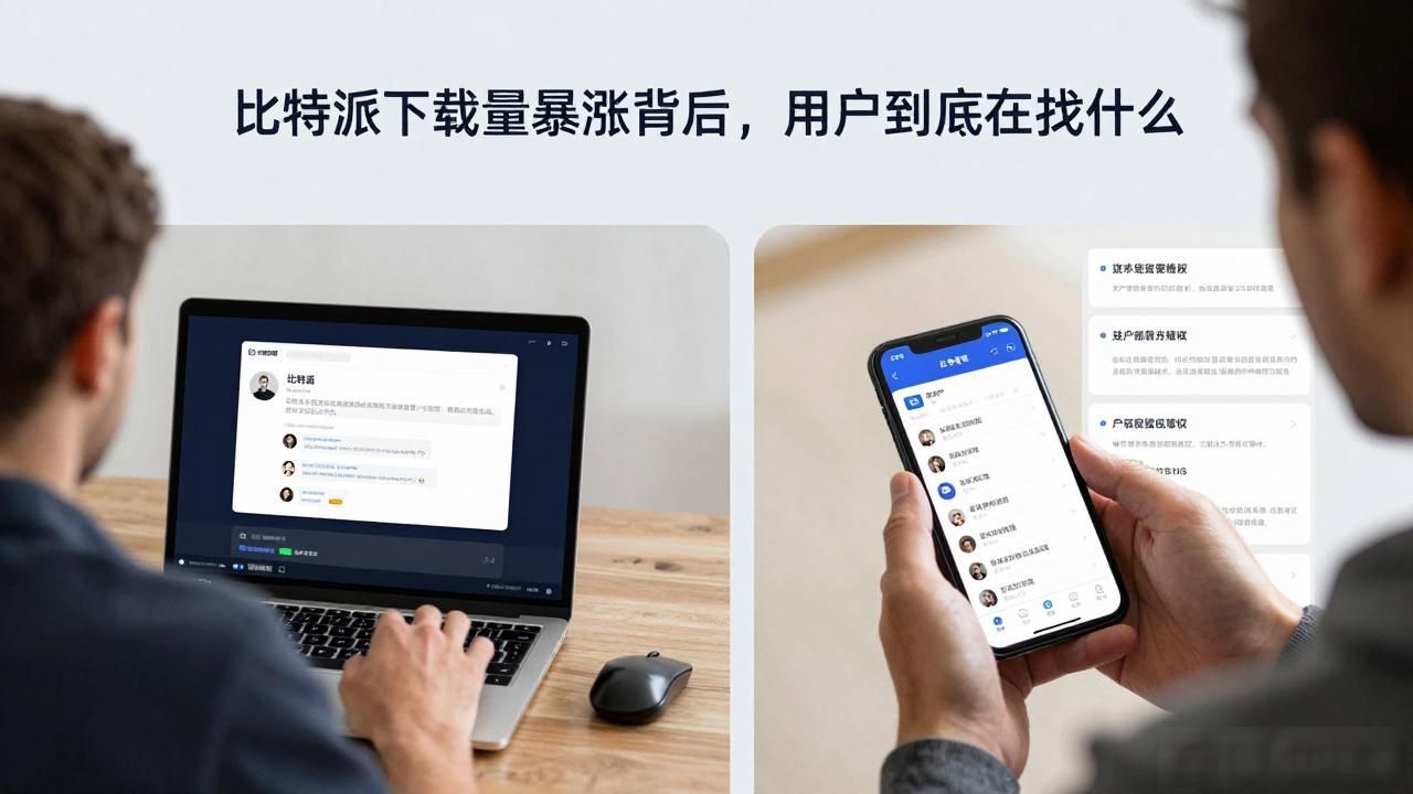 比特派下载量暴涨背后，用户到底在找什么