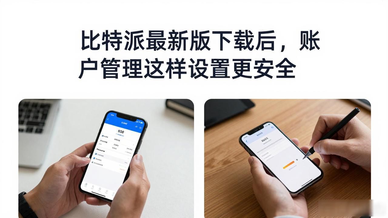 比特派最新版下载后，账户管理这样设置更安全