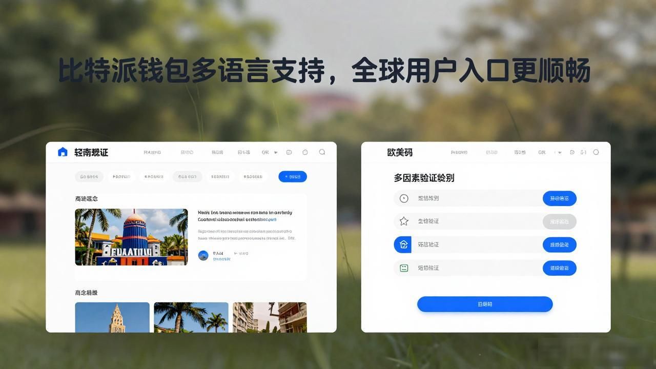 比特派钱包多语言支持，全球用户入口更顺畅